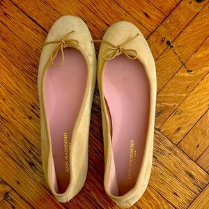 Suede Ballet flats